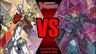 Zodiac Time Beast Vs Shadow Paladin - Cardfight Vanguard Playtesting March 2018