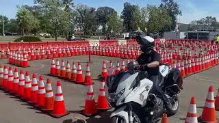 Fairfield PD motor competition run #2