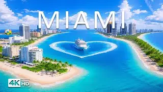 Miami Drone 4K Footage  Tropical Shores, Turquoise Waters & Iconic City Vibes