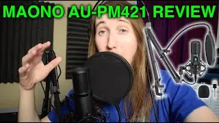 Обзор кардиоидного конденсаторного USB-микрофона MAONO AU-PM421