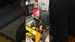 DO THIS TO YOUR CUB CADET 3X SNOWBLOWER TO REDUCE CLOGGING