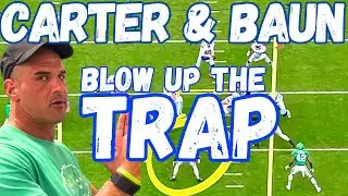 FILM: Eagles LB Zack Baun & DL Jalen Carter BREAKDOWN Tackle Trap
