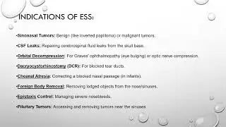 Endoscope in rhinology