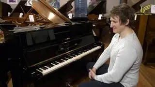 Our House Pianist Reacts to this Fully Restored Steinway Model Z Upright Piano at Sherwood Phoenix