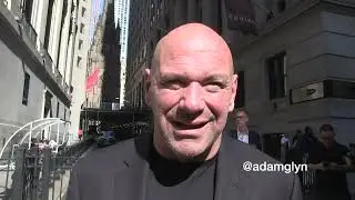 Dana White talks UFC/WWE merger, what it means to the company, McGregor, Adesanya, and more!!