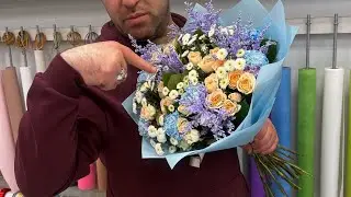 Мастер класс #флористика #beautiful #цветы #flowers #music #master