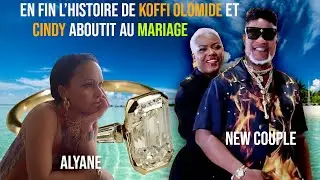En fin la relation entre Koffi Olomide et Cindy le coeur aboutit au Mariage