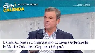 La situazione in Ucraina è molto diversa da quellain Medio Oriente - Ospite ad Agorà