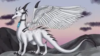 Blanche the Dragoness [speedpaint] Spyro oc
