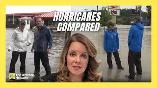 Tropical Storm Debby Compared to Hurricanes Florence (2018) and Joaquin (2015)