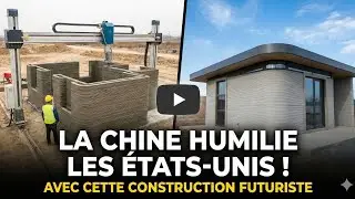 La Chine imprime le futur : Des bâtiments construits en 3D en un temps record !