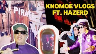 Hazerd Vlog at Pirate Clothing drop in downtown Los Angeles Bar