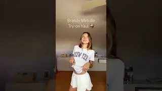 What I Got From Brandy Melville 💗🛍️ | Try-On Haul #shorts