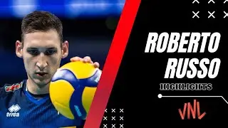 Roberto Russo HIGHLIGHTS | Italy 🇮🇹 🆚 Iran 🇮🇷 | Men's Volleyball VNL 2024