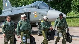 #ExTarangShakti24 phase-II : 3 Vice Chiefs flying the indigenous LCA Tejas fighter jet