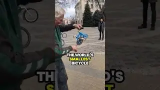 The World's Smallest Rideable Bicycle