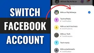 How to Switch Account on Facebook (2025)
