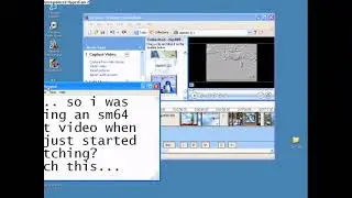 weird gray glitch on windows movie maker O_O