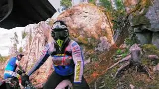 Having fun test riding Battle of Bushman -24