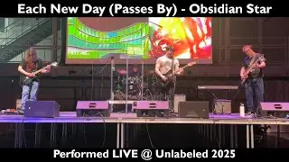 Each New Day (Passes By) - Obsidian Star | Performed LIVE @ Unlabeled Music Festival 2025