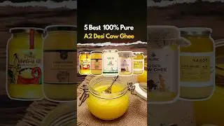 5 Best A2 Desi Cow Ghee in India | #shorts #youtubeshorts #fitinsider