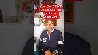 HowTo Check Original Uk Tiktok Account #digitalcreator #fypシ゚viral #fypp #youtube #tiktokworld