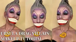 Drag Ursula Makeup 🌈 Gay Pride Villain Glam