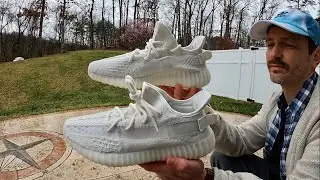Yeezy 350 V2 — Bone (тройная белизна/чистый овес) — чистый современный стиль — повышенный комфорт...