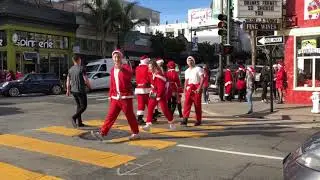 Santa Con 2017 in Polk street San Francisco