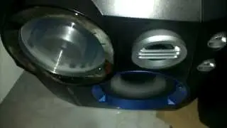 Caixas Philips FW-M779 tocando em um AMP. DBS3000.