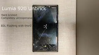 How to unbrick a completely unresponsive hard bricked Lumia 920