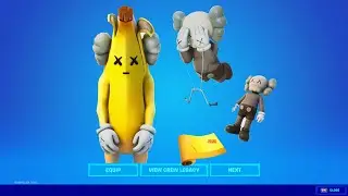 Fortnite X Kaws Collab Brings KAWSPEELY In Fortnite!