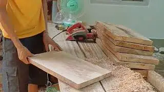 How to make a door panel || door panel making process || use planer machine 