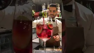 🔥Viral Red Wine Spritzer in 30 Sec #wine #viral #shorts #drink