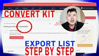 ✅ Как загрузить экспортированный список подписчиков ConvertKit 🔴
