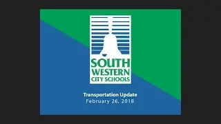 SWCSD Transportation Update