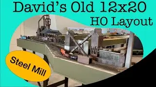 David's Old HO model Railroad layout