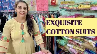 EXQUISITE FANCY COTTON SUITS | RITU BOUTIQUE CHANDIGARH | PUNJABI SUITS |