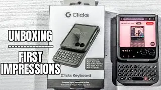 CLICKS KEYBOARD on MOTO RAZR+ 2024 Quick Unboxing and First Impressions. #android #clicks #motorola