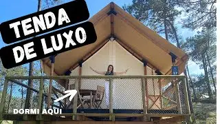 TOUR numa Tenda Safari em Nazaré - Tenda de LUXO