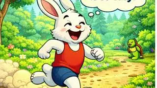 The rabbit🐇and the Turtle🐢 story for kids.#trending #explore#viral  #storytelling #storyforkids#fypシ