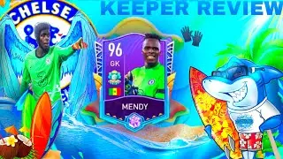 96 EDOUARD MENDY FIFA MOBILE 22 PLAYER REVIEW PLUS NEW KEEPER UPDATE  #fifamobile22 #tropicaltour