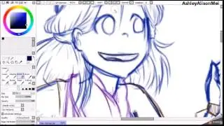 Sketching my Idolsona (PART 1) - Time Lapse