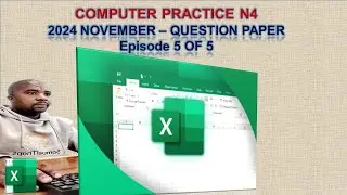 COMPUTER PRACTICE N4  - 2024 NOVEMBER EXAM - QUESTION PAPER