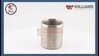 Williams Mining SSPC25 Thread Coupling | 316 Stainless Steel | 25mm Heavy-Duty Connector