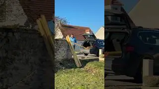 Долго Строим? Всё на стройку привозим САМИ😅 #france #dreamhome #building