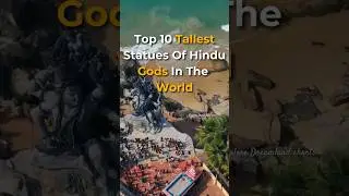 Top 10 Tallest statues of hindu gods in the world #youtubeshorts #new #trending #shorts