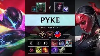 Pyke Support vs Elise - TW Grandmaster Patch 25.05