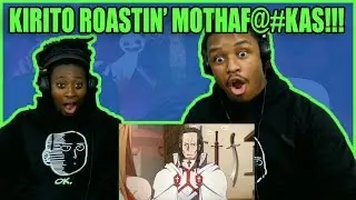SAO Abridged Parody Episode 08 reaction