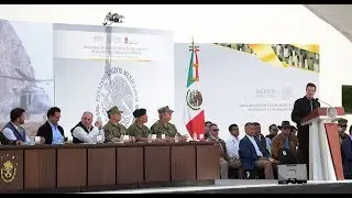 Entrega del Centro de Entrenamiento Avanzado de la Armada de México